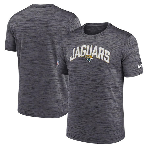 Men's Black Jacksonville Jaguars On-Field Sideline Velocity T-Shirt